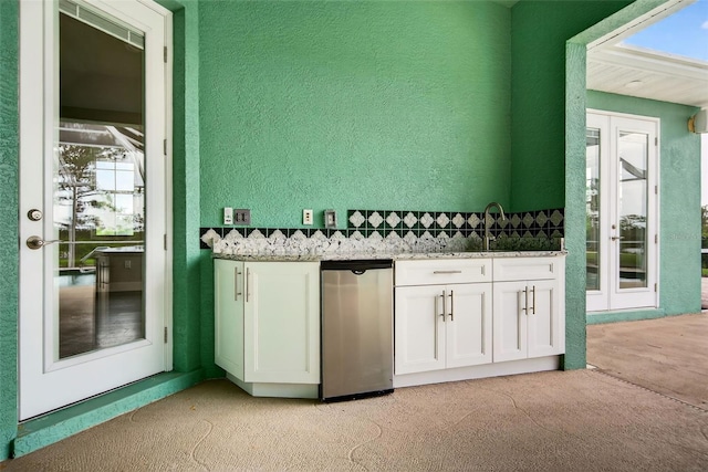 2555 Pear St, Port Charlotte, FL 33948 - view of patio / terrace with french doors