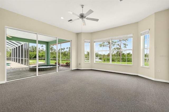 2555 Pear St, Port Charlotte, FL 33948 - view of unfurnished sunroom