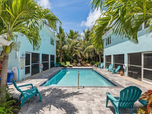 544 Canal Rd, Sarasota, FL 34242 - outdoor pool with a patio area