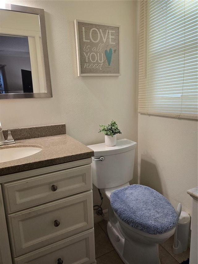 1903 4th Ave W, Palmetto, FL 34221 - half bath with vanity and tile patterned floors