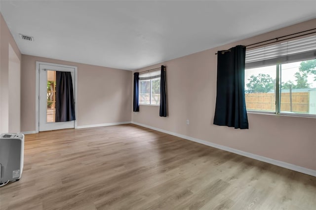 6439 Lafayette Rd, Bradenton, FL 34207 - spare room featuring light wood-style floors