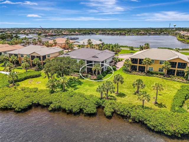 1226 Riverscape St, Bradenton, FL 34208 - aerial perspective of suburban area featuring a nearby body of water