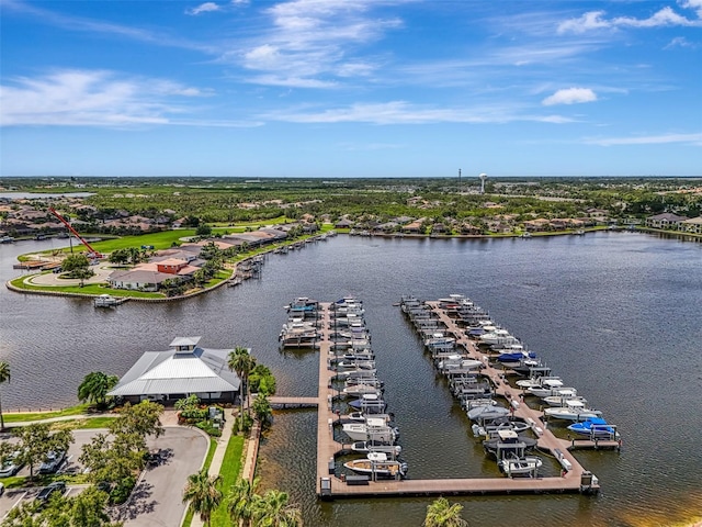 1226 Riverscape St, Bradenton, FL 34208 - aerial view of residential area with a large body of water
