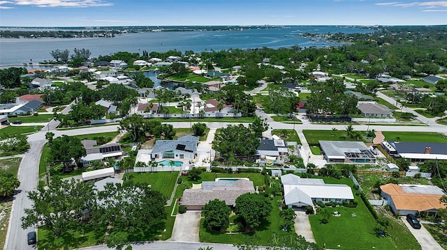 1907 76th St NW, Bradenton, FL 34209 - aerial view of property's location featuring a nearby body of water and nearby suburban area