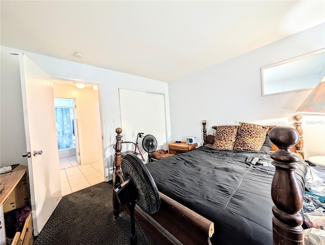 5948 Easy St Unit K35, Bradenton, FL 34207 - bedroom featuring a closet and tile patterned flooring