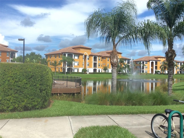8397 38th Street Cir E Unit 305, Sarasota, FL 34243 - view of community featuring a water view