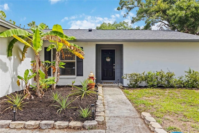 616 Bryan Terrace Dr, Brandon, FL 33511 - doorway to property featuring roof with shingles