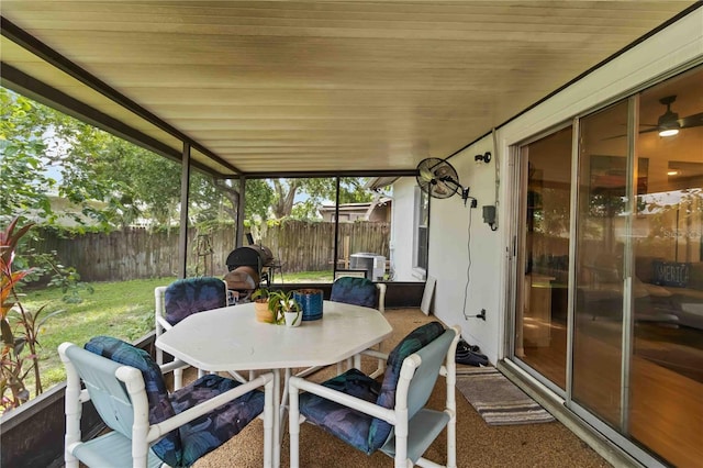 616 Bryan Terrace Dr, Brandon, FL 33511 - sunroom / solarium with outdoor dining area