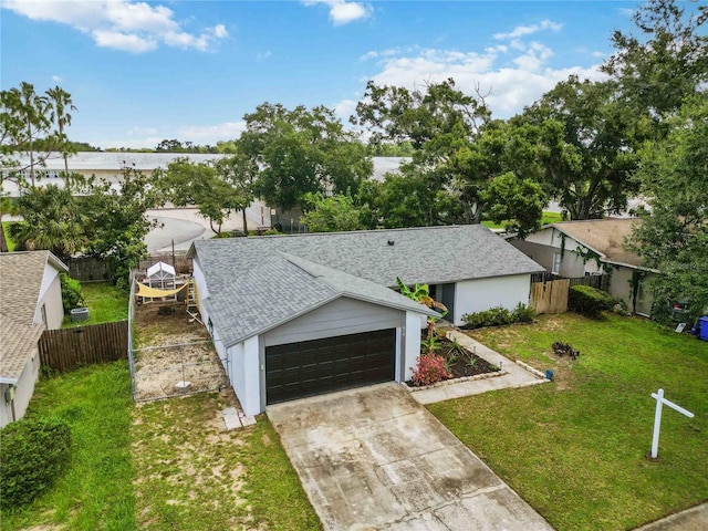 616 Bryan Terrace Dr, Brandon, FL 33511 - view of front of property featuring concrete driveway, an attached garage, and roof with shingles
