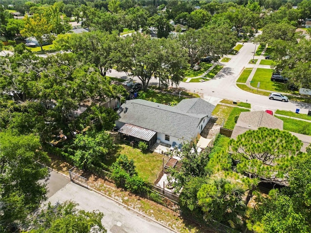 616 Bryan Terrace Dr, Brandon, FL 33511 - bird's eye view of a tree filled landscape