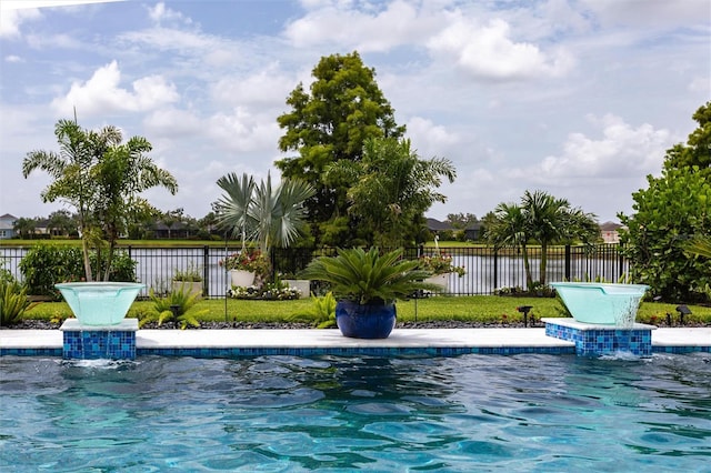 4316 Rustling Pines Ter, Parrish, FL 34219 - view of pool with a water view