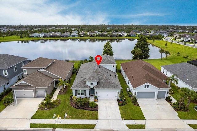 4316 Rustling Pines Ter, Parrish, FL 34219 - aerial view of residential area featuring a large body of water