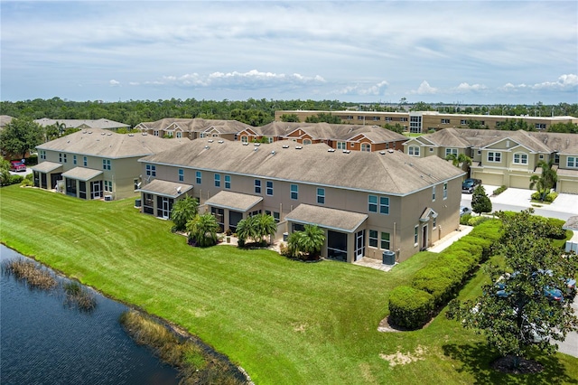 11558 84th Street Cir E Unit 106, Parrish, FL 34219 - aerial perspective of suburban area featuring a nearby body of water