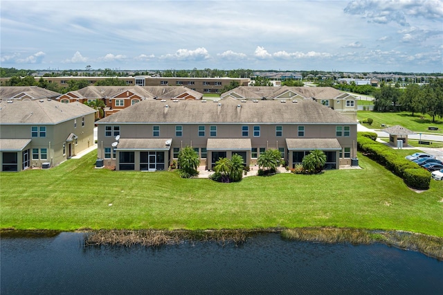 11558 84th Street Cir E Unit 106, Parrish, FL 34219 - aerial perspective of suburban area featuring a large body of water