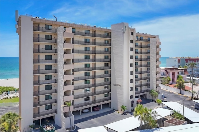 840 The Esplanade N Unit 805, Venice, FL 34285 - view of apartment building / complex with a water view