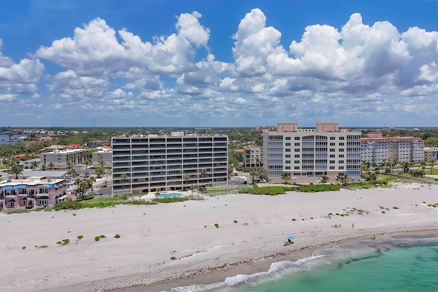 840 The Esplanade N Unit 805, Venice, FL 34285 - view of property with view of water and beach