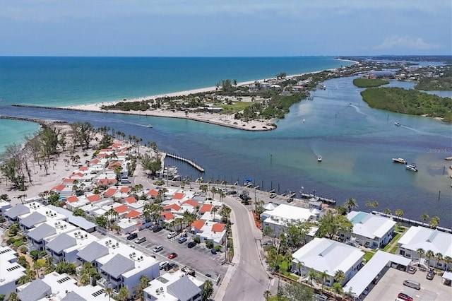 840 The Esplanade N Unit 805, Venice, FL 34285 - aerial perspective of suburban area featuring a nearby body of water
