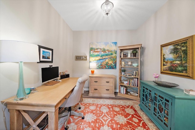 5427 Napa Dr, Sarasota, FL 34243 - office space with wood finished floors