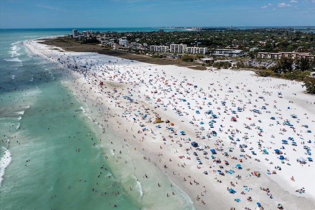 5427 Napa Dr, Sarasota, FL 34243 - drone / aerial view of extended coastline