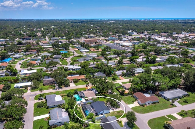3439 Fair Oaks Pl, Sarasota, FL 34239 - aerial perspective of suburban area