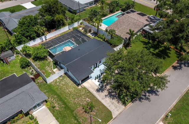 3439 Fair Oaks Pl, Sarasota, FL 34239 - view of subject property with a pool