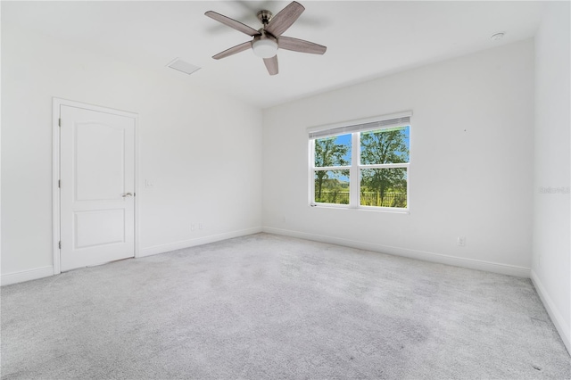 13832 Old Creek Ct, Parrish, FL 34219 - carpeted spare room with a ceiling fan and baseboards