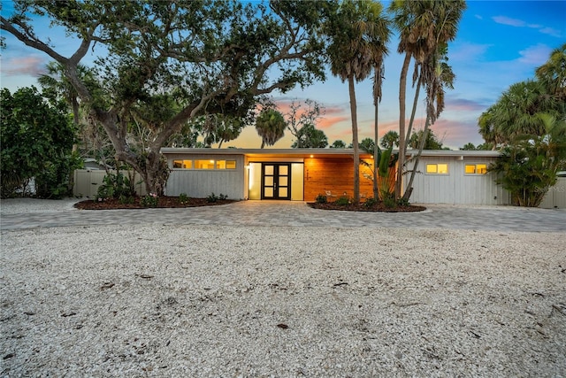 4879 Commonwealth Dr, Sarasota, FL 34242 - mid-century inspired home with french doors