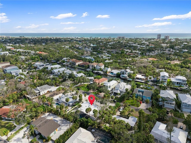 4879 Commonwealth Dr, Sarasota, FL 34242 - view of property location featuring a large body of water and nearby suburban area