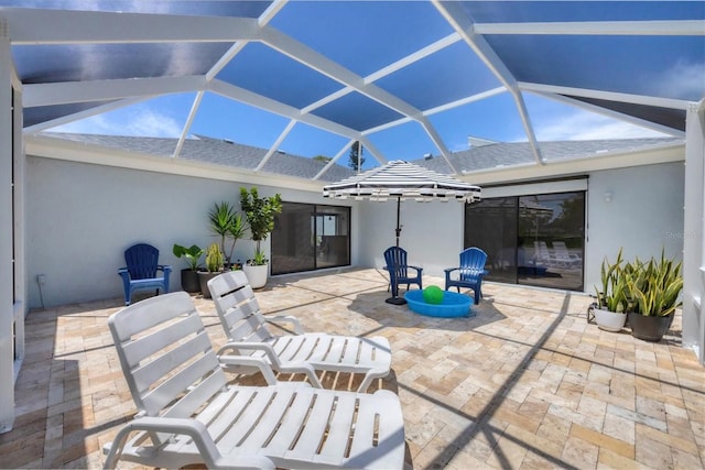 4116 61st Avenue Terrace W, Bradenton, FL 34210 - view of patio with glass enclosure
