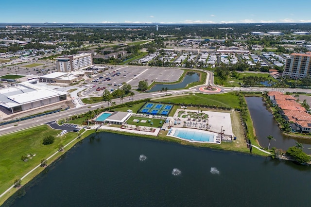 130 Riviera Dunes Way Unit 601, Palmetto, FL 34221 - aerial overview of property's location with a nearby body of water
