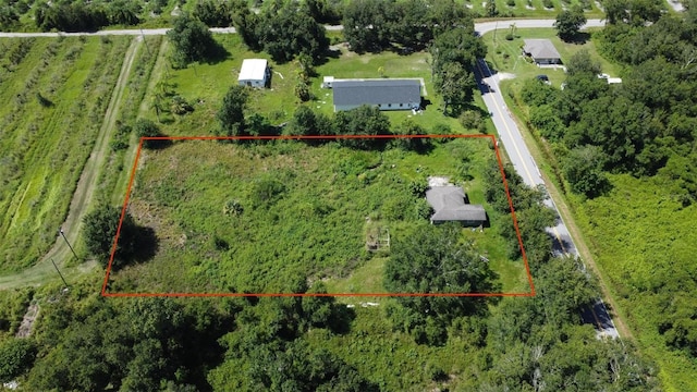7700 SW Hull Ave, Arcadia, FL 34269 - view of rural area with property boundaries highlighted