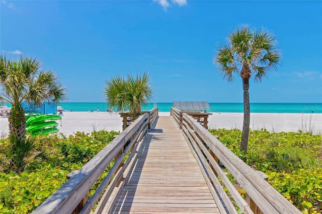 225 Sands Point Rd Unit 6103, Longboat Key, FL 34228 - view of community with view of water and beach