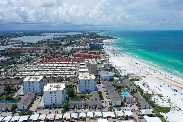 1036 W Peppertree Ln Unit 113B, Sarasota, FL 34242 - aerial view of unending shoreline