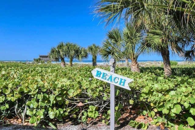 1036 W Peppertree Ln Unit 113B, Sarasota, FL 34242 - exterior view of local beach