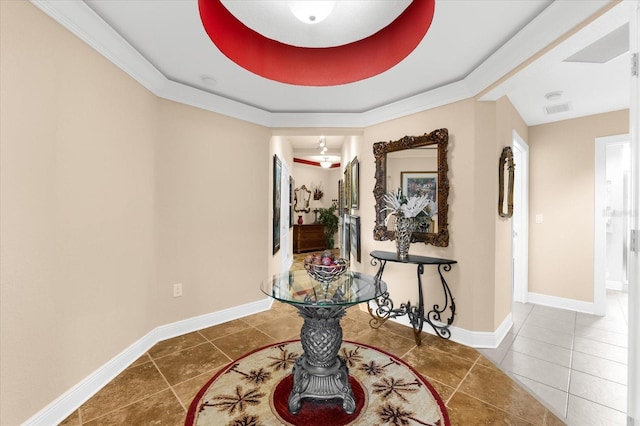 14041 Bellagio Way Unit 414, Osprey, FL 34229 - hall with tile patterned floors
