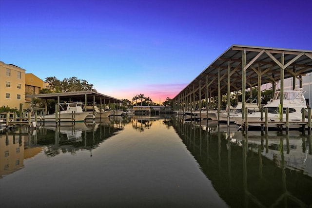 14041 Bellagio Way Unit 414, Osprey, FL 34229 - dock featuring a water view