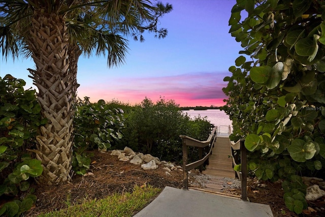 14041 Bellagio Way Unit 414, Osprey, FL 34229 - view of community featuring a water view