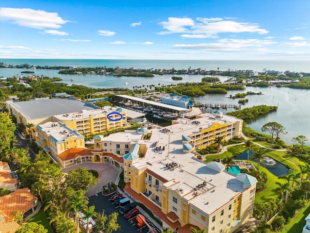 14041 Bellagio Way Unit 414, Osprey, FL 34229 - bird's eye view of a large body of water and apartment complex
