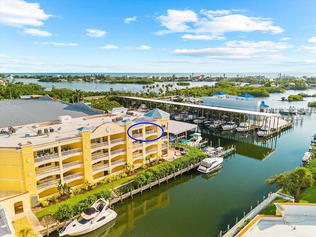 14041 Bellagio Way Unit 414, Osprey, FL 34229 - drone / aerial view of a large body of water