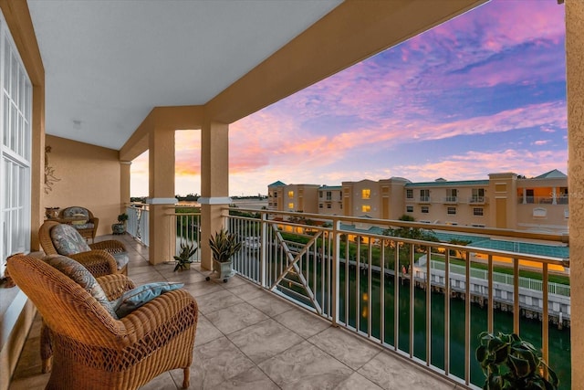 14041 Bellagio Way Unit 414, Osprey, FL 34229 - balcony with a water view