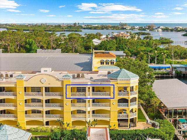 14041 Bellagio Way Unit 414, Osprey, FL 34229 - view of apartment building / complex with a water view