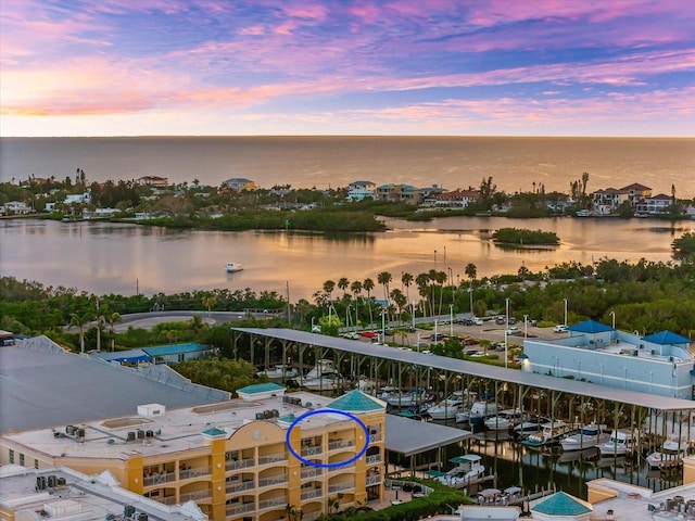 14041 Bellagio Way Unit 414, Osprey, FL 34229 - drone / aerial view of a large body of water