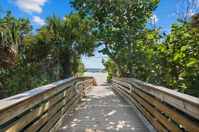 14041 Bellagio Way Unit 414, Osprey, FL 34229 - view of home's community featuring view of water and beach