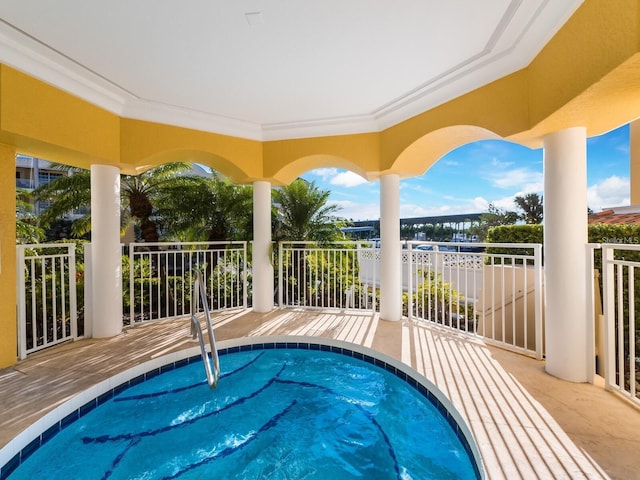 14041 Bellagio Way Unit 414, Osprey, FL 34229 - view of swimming pool