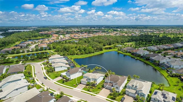 3431 Chestertown Loop, Bradenton, FL 34211 - aerial view of residential area with a large body of water