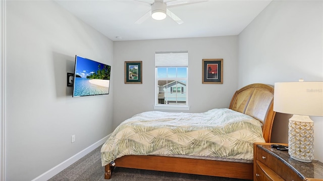 3431 Chestertown Loop, Bradenton, FL 34211 - bedroom with carpet floors and a ceiling fan