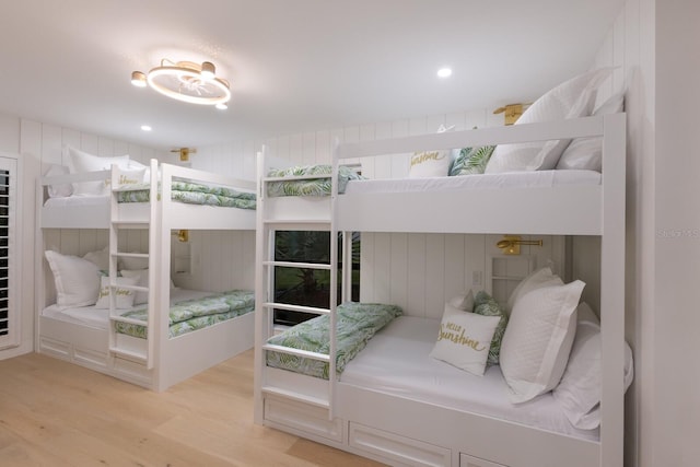 510 Putter Ln, Longboat Key, FL 34228 - bedroom with light wood-style floors and recessed lighting