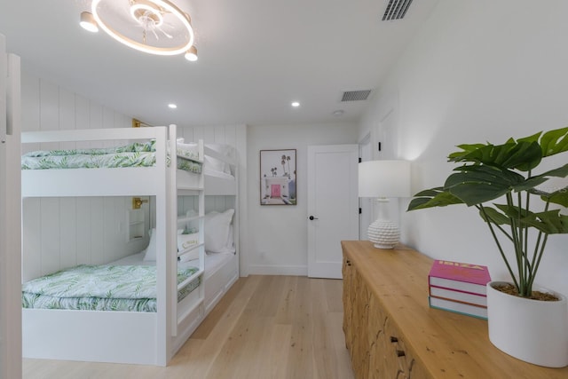 510 Putter Ln, Longboat Key, FL 34228 - bedroom featuring light wood finished floors and recessed lighting