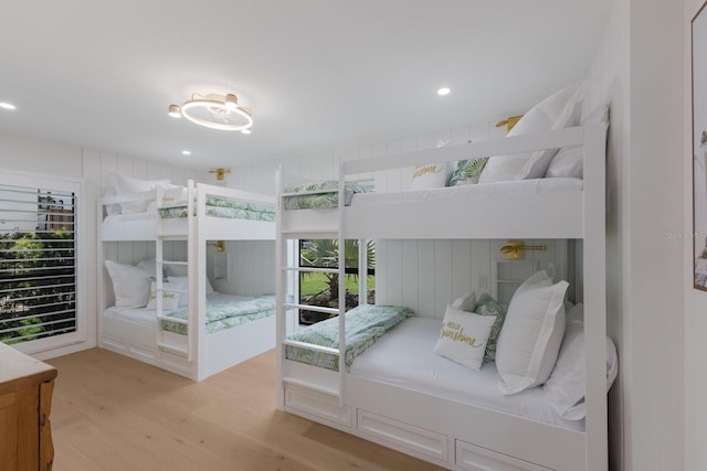 510 Putter Ln, Longboat Key, FL 34228 - bedroom with light wood finished floors and recessed lighting