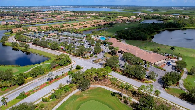 7121 River Hammock Dr Unit 102, Bradenton, FL 34212 - aerial overview of property's location featuring nearby suburban area and a large body of water
